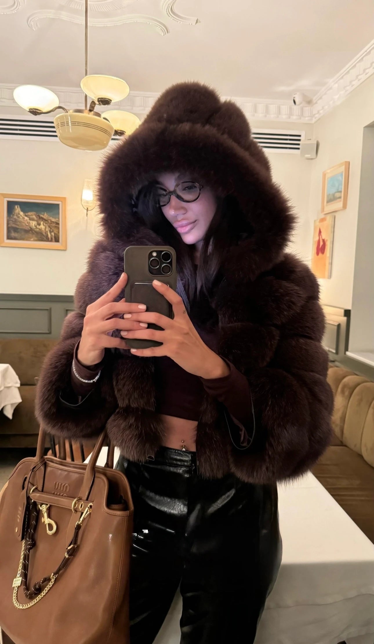 The Aspen Vegan Fur Jacket