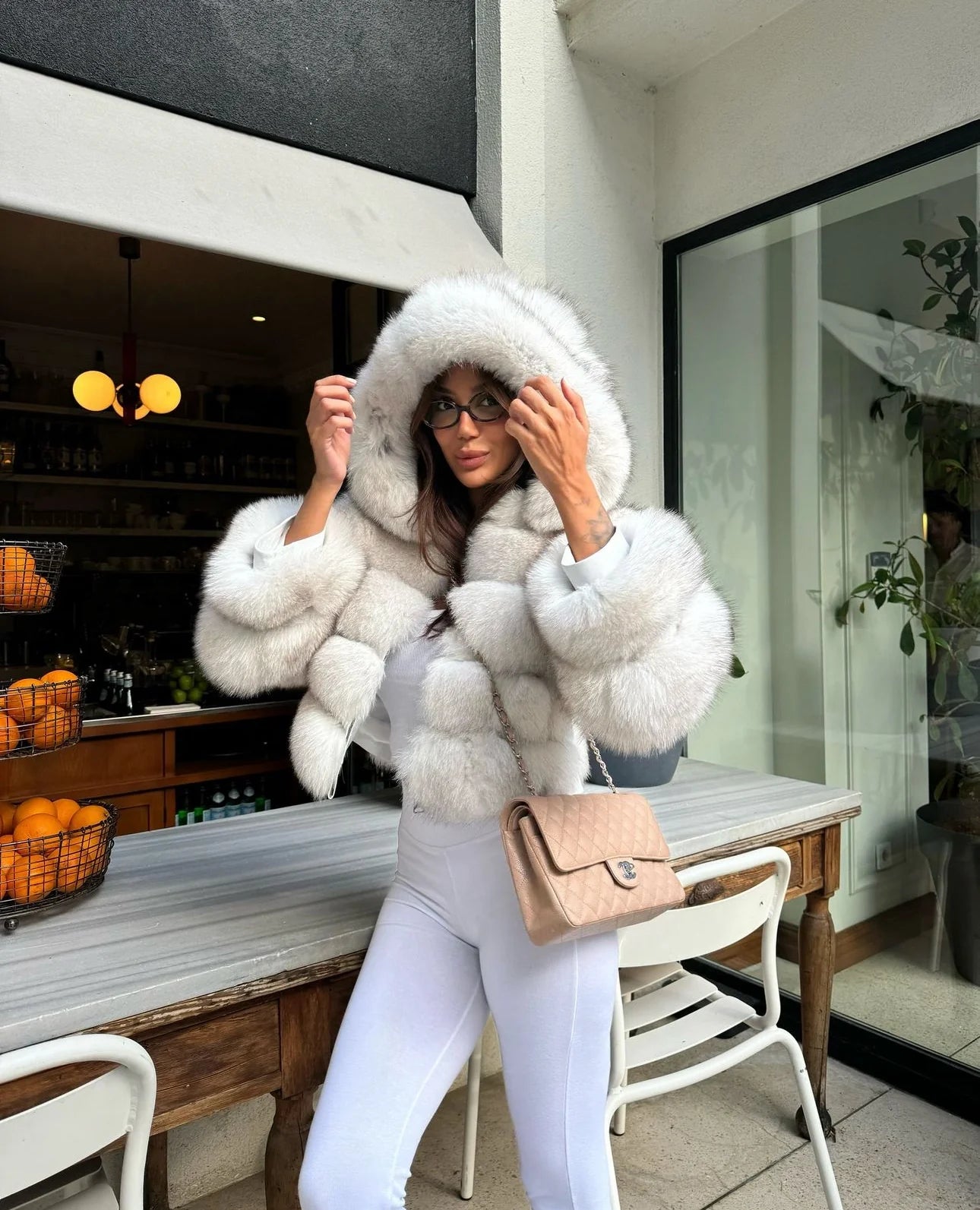 The Aspen Vegan Fur Jacket