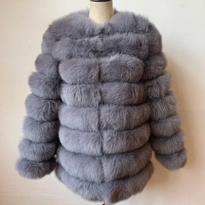 The Élise Fox Fur Coat