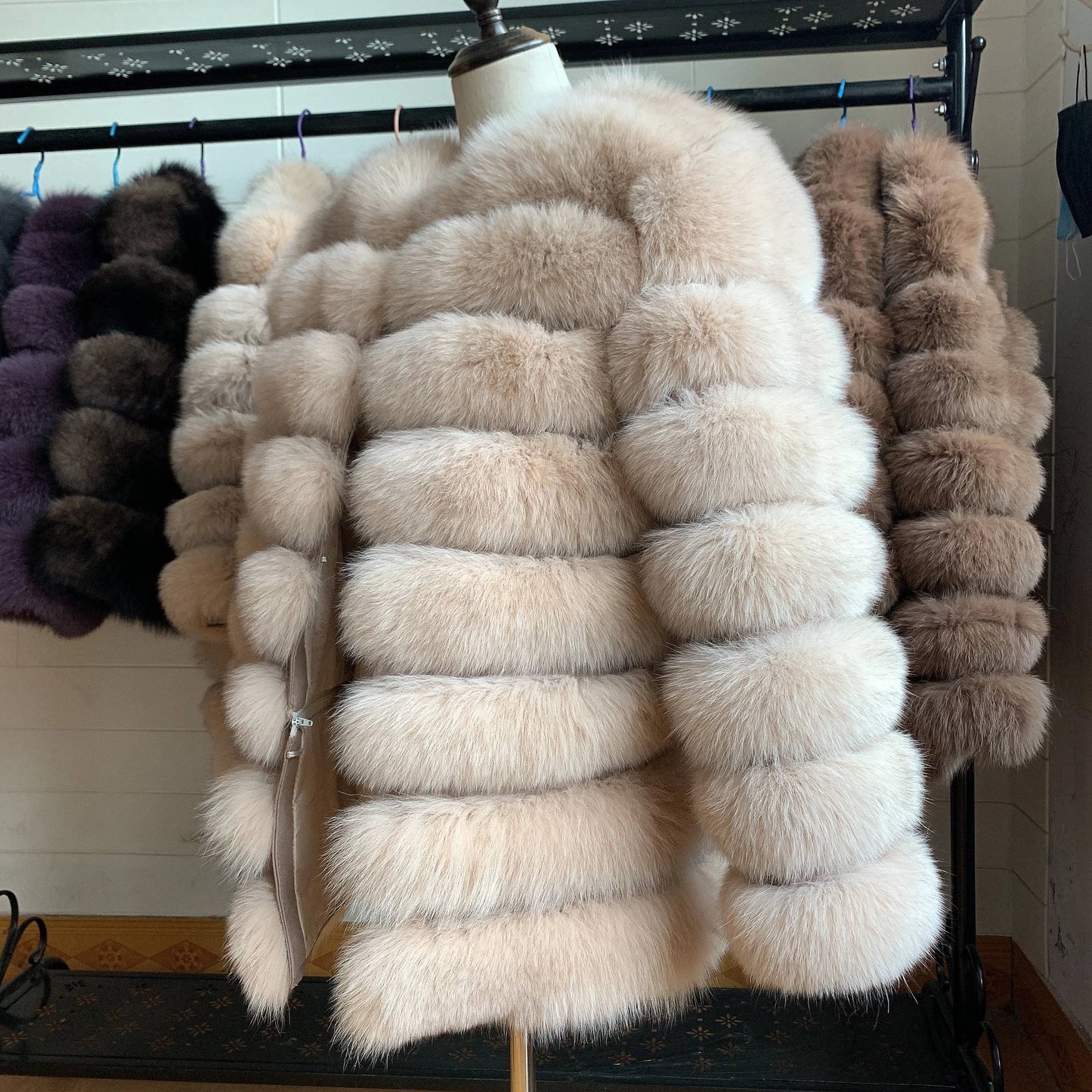 The Élise Fox Fur Coat
