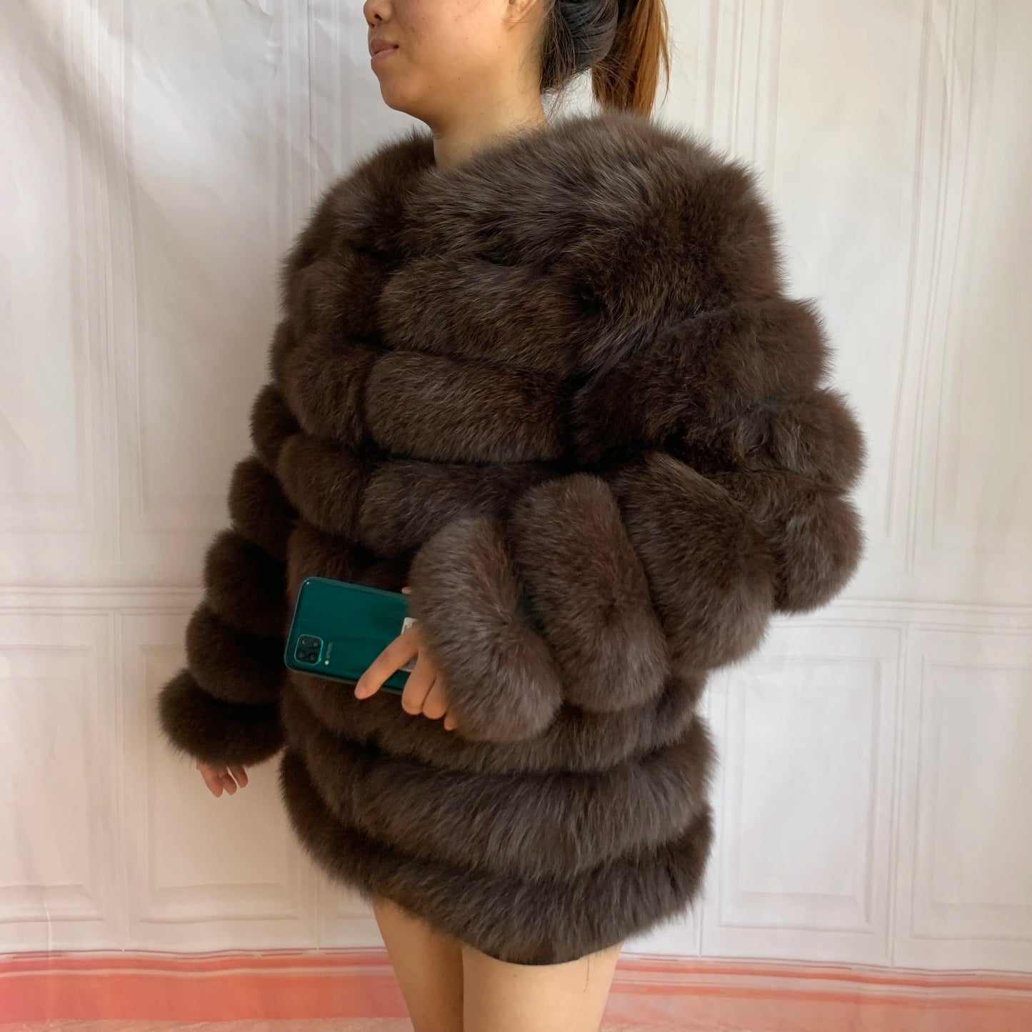 The Élise Fox Fur Coat