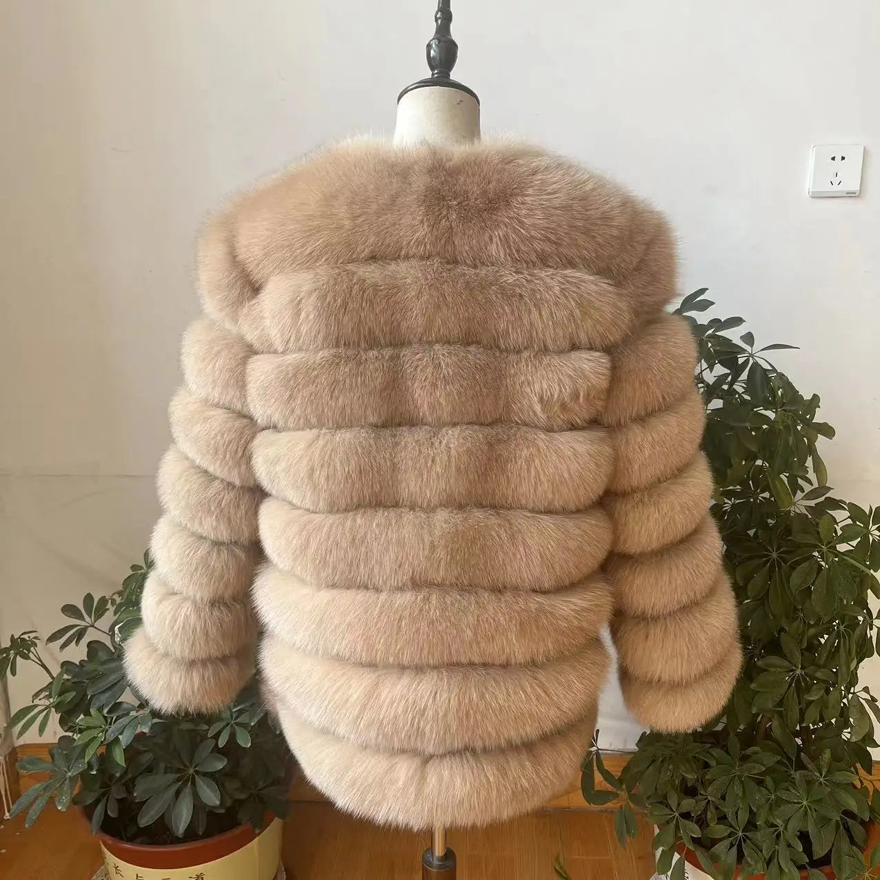 The Élise Fox Fur Coat