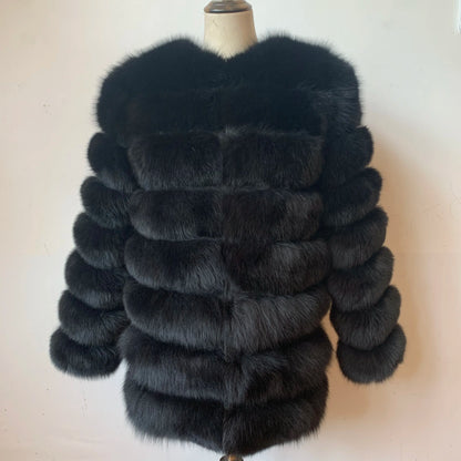 The Élise Fox Fur Coat