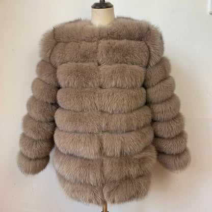 The Élise Fox Fur Coat