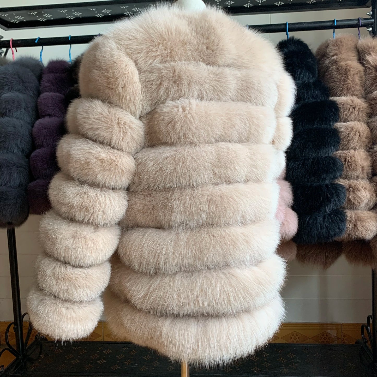 The Élise Fox Fur Coat