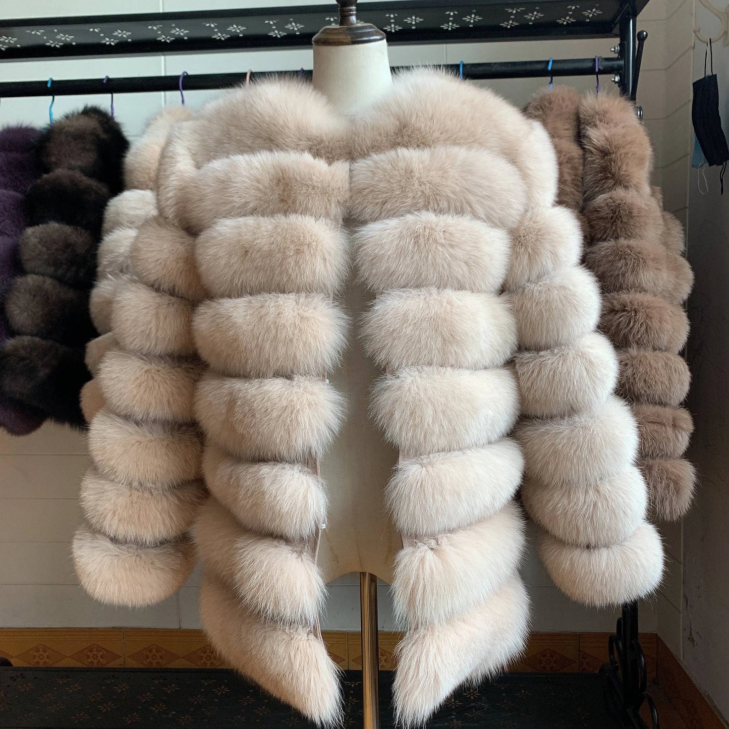 The Élise Fox Fur Coat