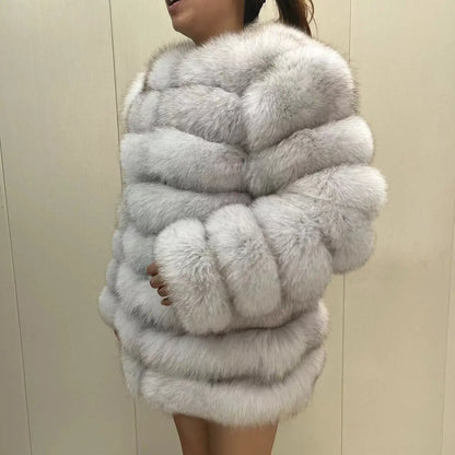 The Élise Fox Fur Coat