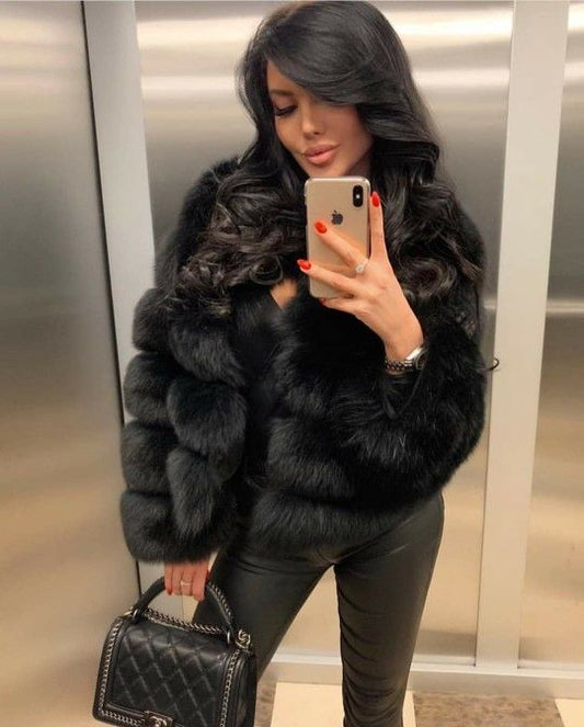 The Valentina Real Fur Coat